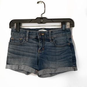 Abercrombie kids jean shorts